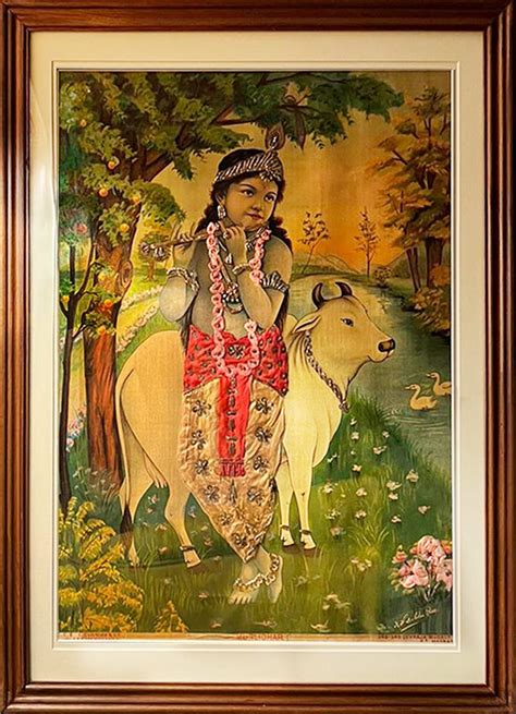 Lord Venu Gopal's painting In Oleography Artwork For Sale