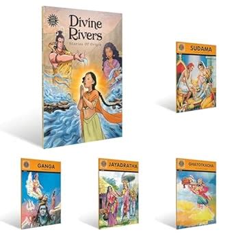 Amar Chitra Katha: The Divine Epics & Mythical Legends Pack ( pack of 6 ...