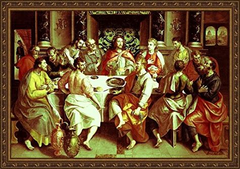 THE MOST WANTED ANTIQUE PAINTING OF THE LAST SUPPER OF JESUS CHRIST,THE ...