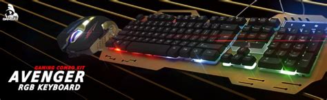 TAG GAMERZ Avenger 2.0 RGB Gaming Keyboard and Mouse Combo Set