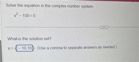Solving Complex Number System 的图像结果