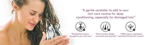 NutriGlow NATURAL'S Onion Hair Mask Deep Conditioner Treatment For Dry ...