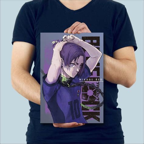 Jual Poster A4 Anime Blue Lock- Karakter Bachira Meguru Isagi Yoichi ...
