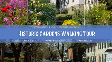Historic Gardens Walking Tour, 40222 Fairfax St, Waterford, VA, United ...