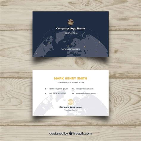 World business card Images - Free Download on Freepik