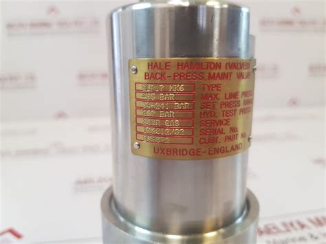 Hale Hamilton Glp17 Mk6 Valve – Aeliya Marine Tech