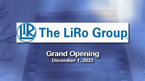 Liro Group Grand Opening