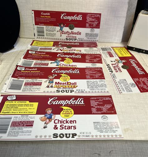 Campbell S Soup Printable Label