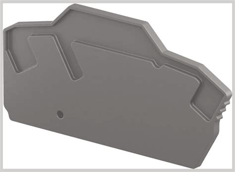 1SNK705910R0000 Entrelec | Entrelec EK2.5 Series End Section for Use ...