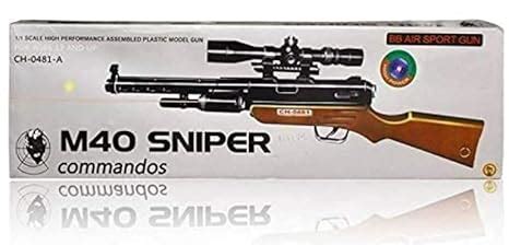 Gamingzone By Ak M40 Sniper Commando Gun For Kids Ages 5,6,7,8,9 Years ...