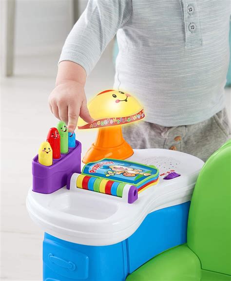 Buy Fisher-Price Laugh & Learn Song & Story Learning Chair, interactive ...