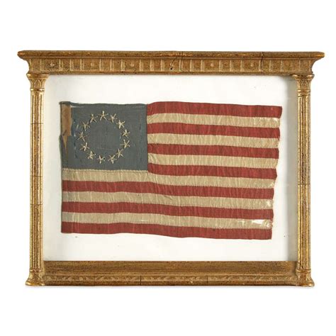 Old American Flag 13 Stars