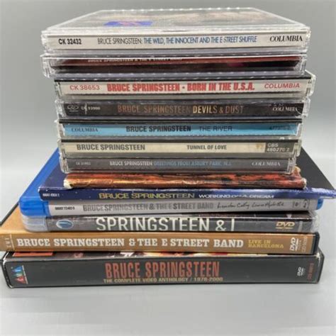 Image result for Bruce Springsteen CDs