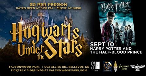 Hogwarts Under the Stars - Harry Potter & The Half-Blood Prince ...