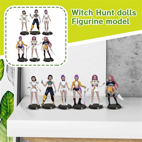 2025 6PC Kpop Demon Hunter Figure Collectible Kpop Demon Hunters Scale ...