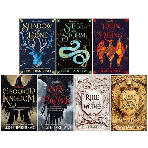 Leigh Bardugo 7 Books Collection Set (Six of Crows, Crooked Kingdom ...