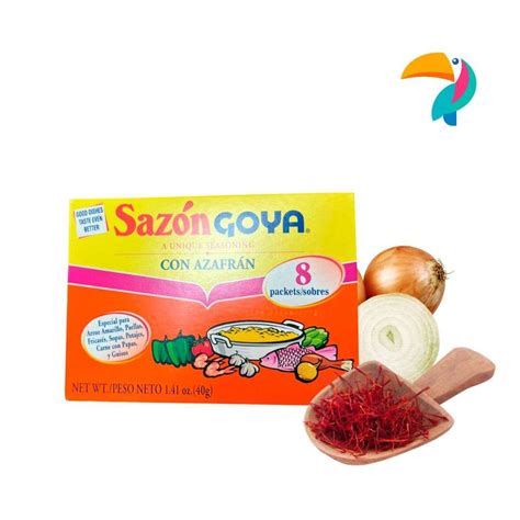 Sazón Azafrán GOYA 1.41 oz | Amazonas Latin Market