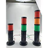 Litost® 3 Tier LED Signal Tower Lamp Light with Buzzer 24 Volt DC (RED ...