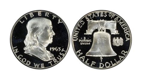 1963 Franklin Half Dollar Value – Rare Silver Coin Worth & Full Bell ...