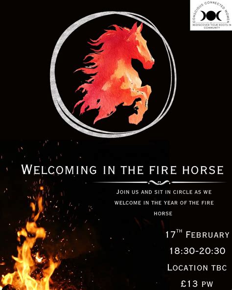 Fire horse women’s circle , Holistic House Skipton, 18 February 2026 ...