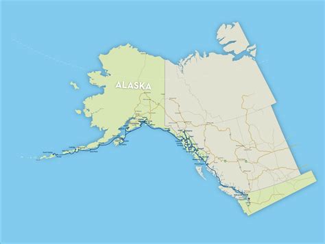 Alaska Marine Highway System Map at Darcy Housley blog