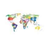 Vertical World Map Animation SVG 的图像结果