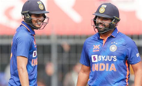 Rohit Sharma Lauds Shubman Gill After His Century In Third ODI Vs NZ ...