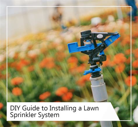 A DIY Guide to Installing a Lawn Sprinkler System