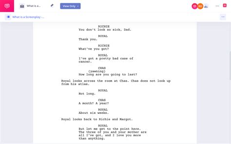 Screenplay Role Definition at Abby Clemes blog