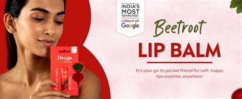 Buy Deyga Beetroot Lip Balm | Tinted Lip Care | For Dry & Chapped Lips ...