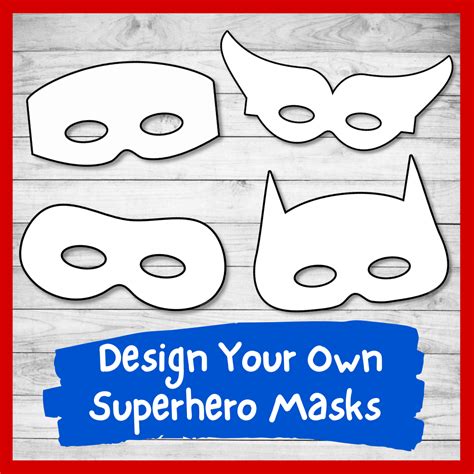 Superhero Eye Mask Pattern at Michael Samford blog