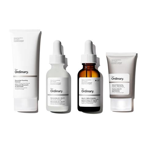Amazon.com: The Ordinary Sensitive Skin Collection, Skin Care Bundle-Blemish-Prone Skin ...
