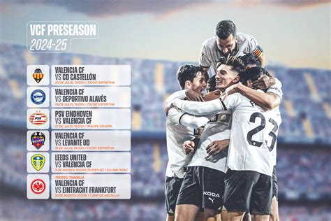 Pretemporada del Valencia: cuándo empieza, partidos amistosos, fechas ...