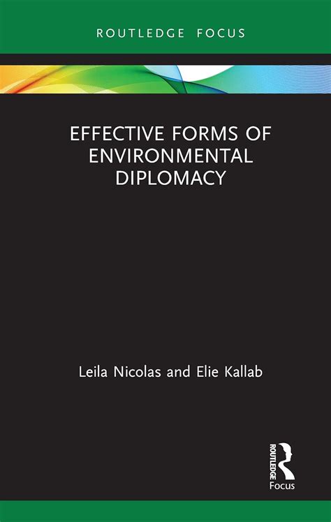 Effective Forms of Environmental Diplomacy (Routledge Focus on ...