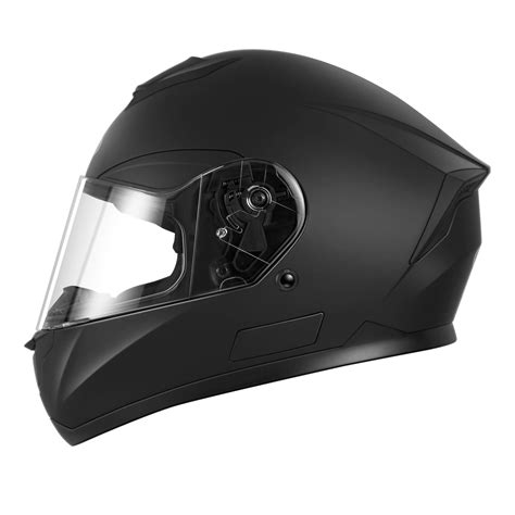 Snapklik.com : Motorcycle Full Face Helmet DOT Approved - YEMA YM-831 Motorbike Moped Street ...