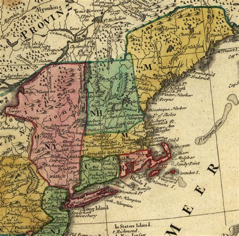 Maps of 18th Century America