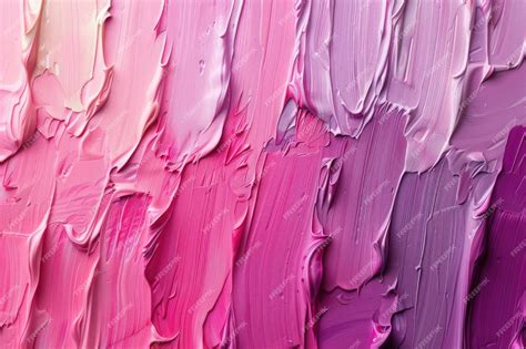 Premium Photo | Hot Pink to Soft Pink Paint Brush Stroke Transition