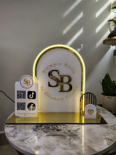 Custom QR Code Sign (LED / LED with Remote or Dimmer ) – Homely Arts