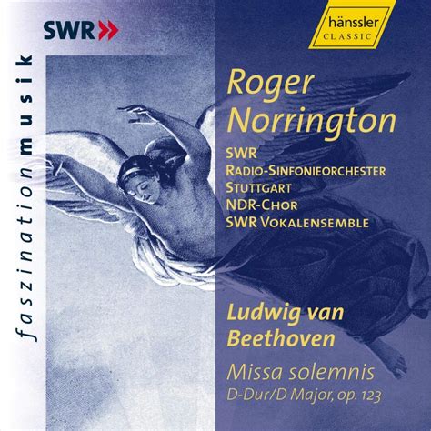 Beethoven - Missa Solemnis: Norrington, Swr Rso Stuttgart: Amazon.in ...