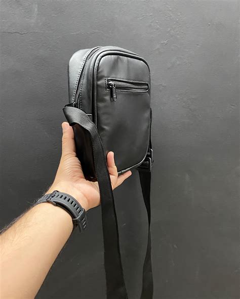 Hammer Faux Leather Side Sling Bag