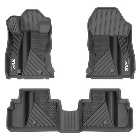 3W Floor Mats Compatible for Subaru Forester 2019-2023, TPE All Weather ...