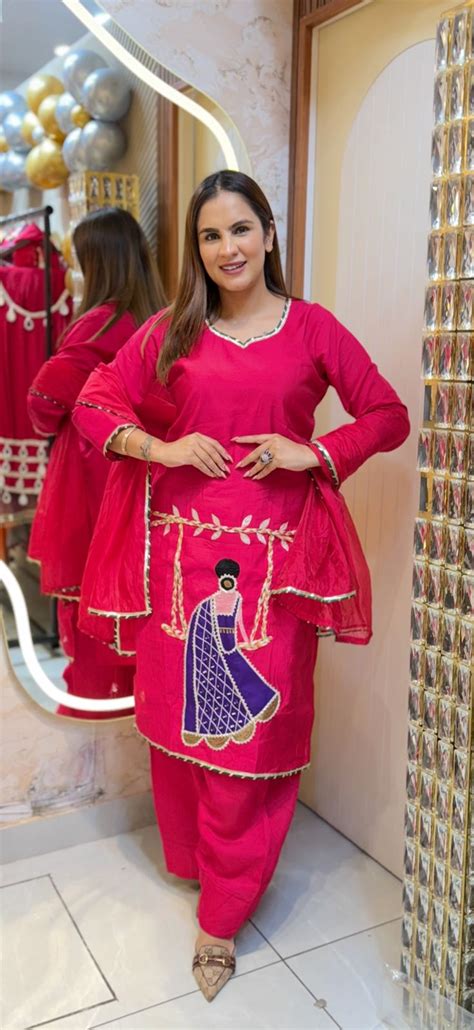 Pretty Suit With Front Design PC1840 – PriyankasCollection