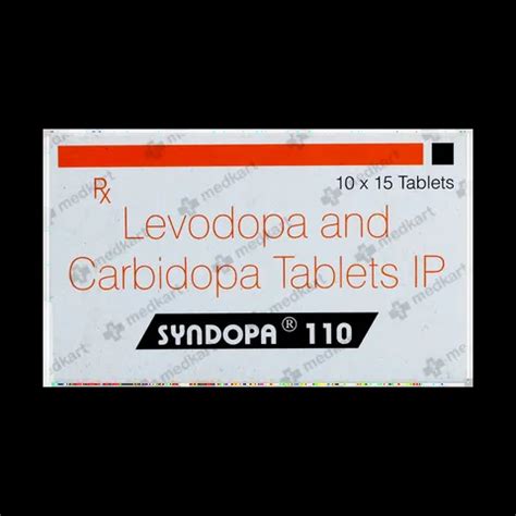 SYNDOPA 110MG TABLET 10'S Price, Uses, Side Effects & Substitutes | Medkart