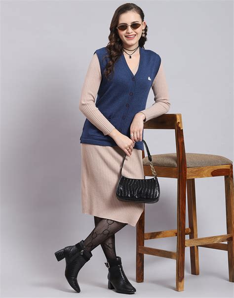 Buy Half Sweaters For Women Online - Ladies Sleeveless Sweater - Monte ...