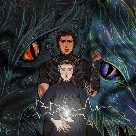 Xaden and Violet by zendalla8 on DeviantArt