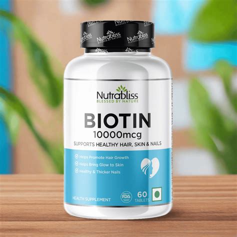 Nutrabliss | Buy Online Best Biotin Tablets in India