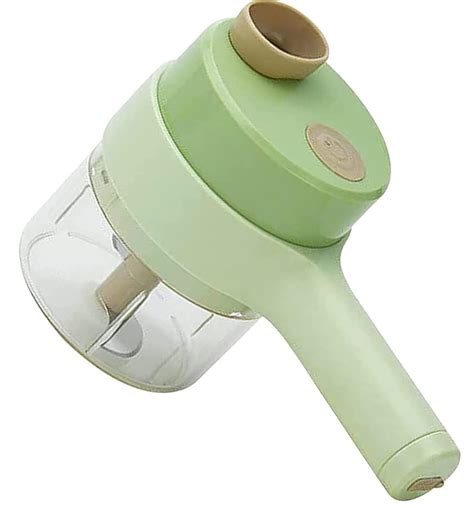 ZVONKO 4 in 1 Portable Electric Vegetable Cutter Set, Wireless Food ...