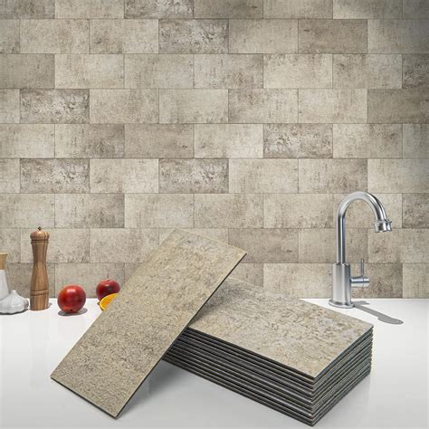 Stoneflex Peel and Stick 3D Stone Tiles - Self Adhesive Stick on ...
