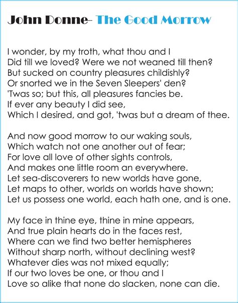 50 Lovely Love Poems John Donne - Poems Ideas