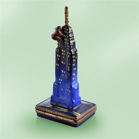 The Cottage Shop - Limoges Empire State Building with King Knog Box